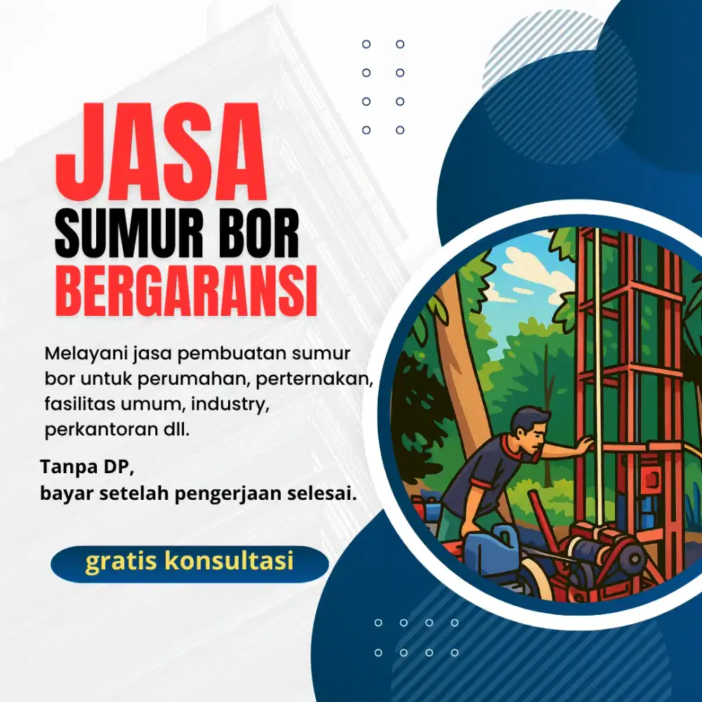 Jasa tukang sumur Bor Solo Sragen Karanganyar Boyolali Klaten Wonogiri