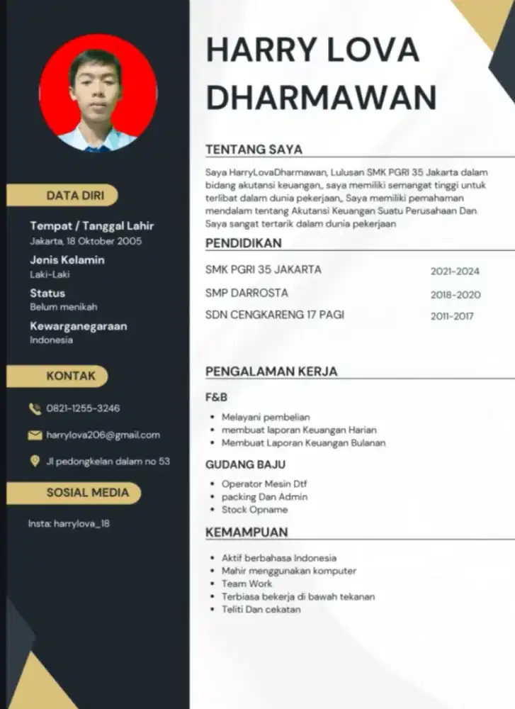 Mencari pekerjaan,,, bidang onlineshop, atau kantor siap