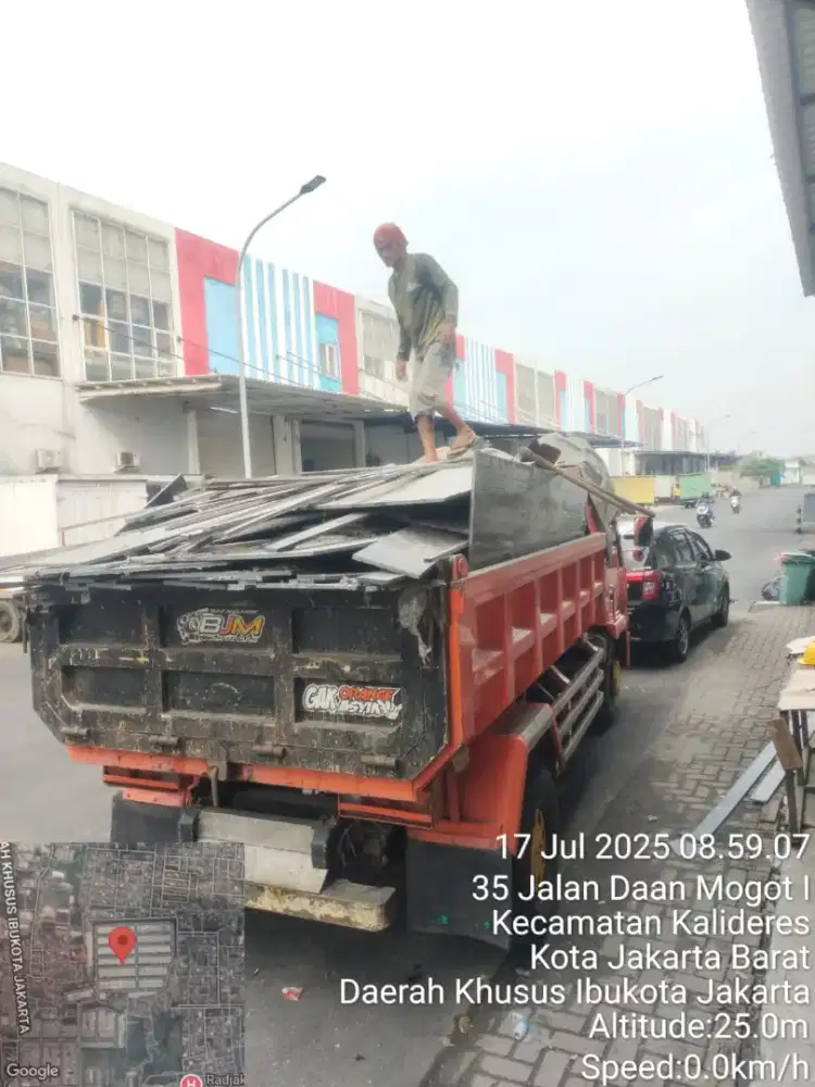 Jasa angkut puing sampah