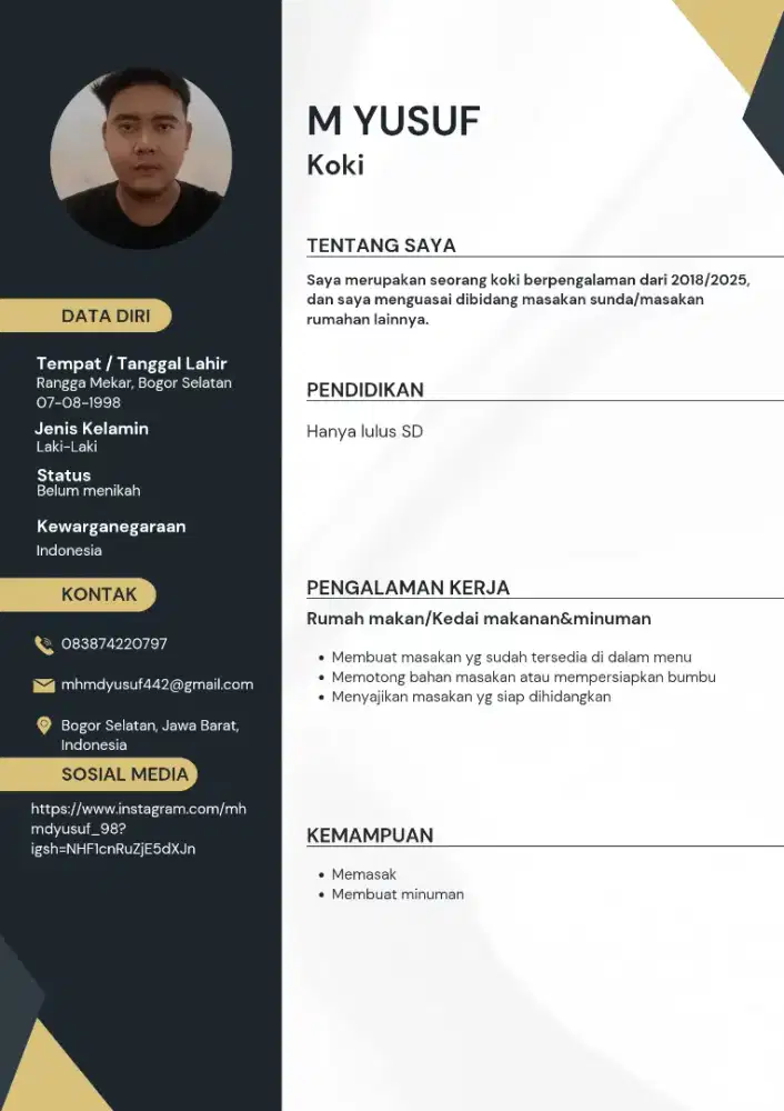 Info loker nya ?