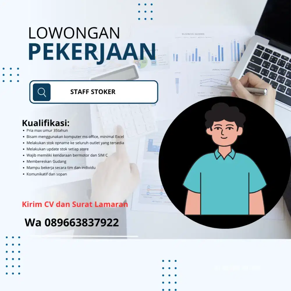 Dibutuhkan Segera Staff Audit (Stoker)