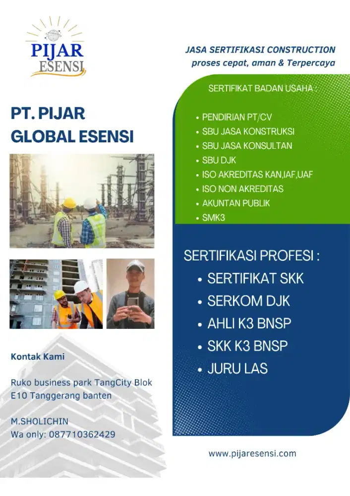 Sertifikasi usaha & profesi