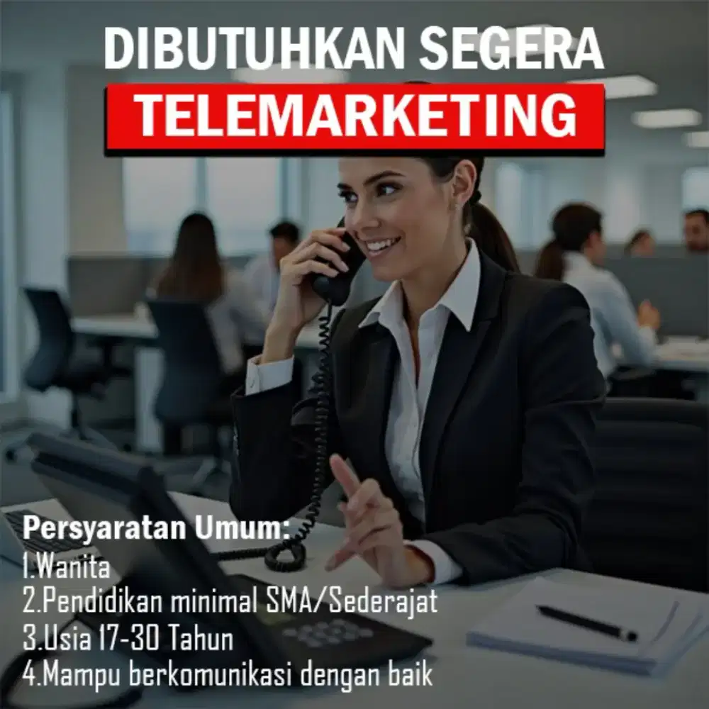 LOKER TELEMARKETING ADMIN