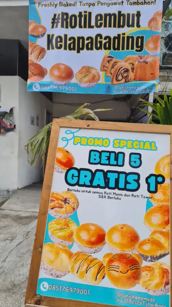 Penjaga Toko / Kios Roti