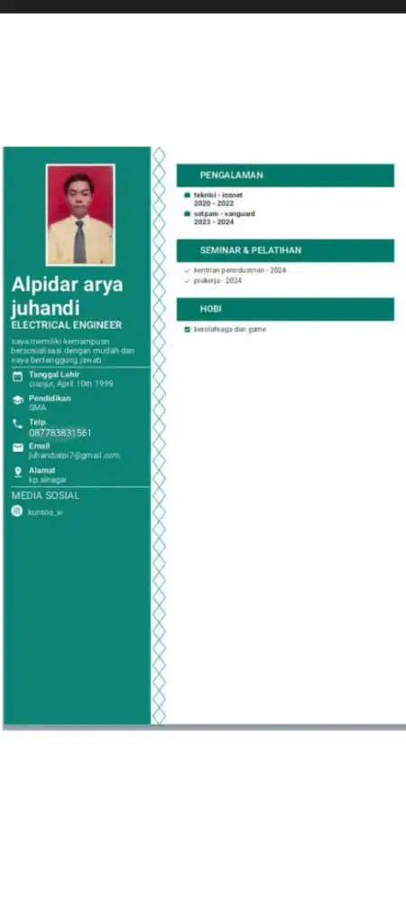 Loker apa aja halal