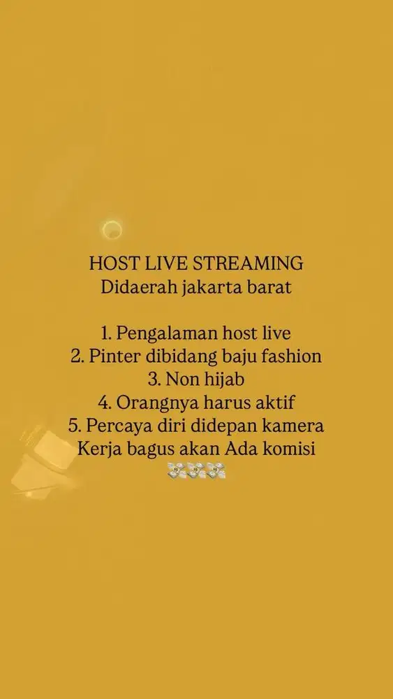 Host Live streaming