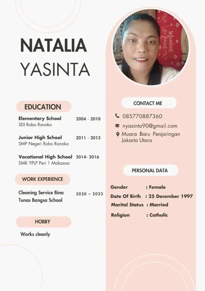 mau cari kerja yg part time
