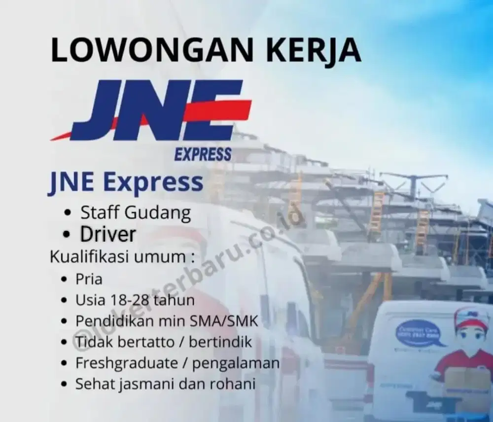 LOWONGAN GUDANG JNE CABANG TANGERANG