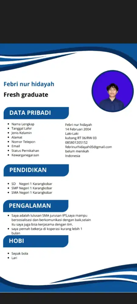 sedang mencari pekerjaan