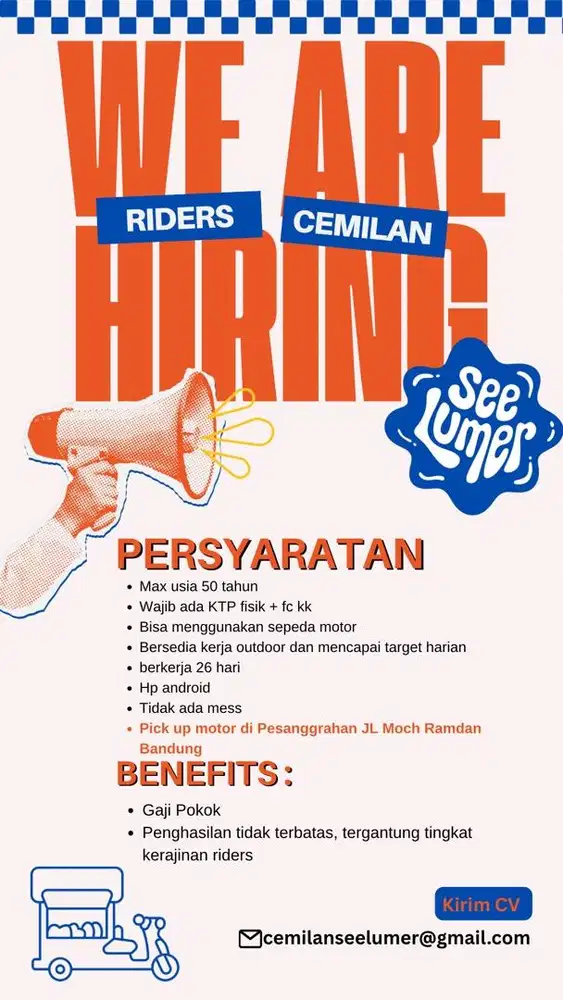 Driver cemilan keliling