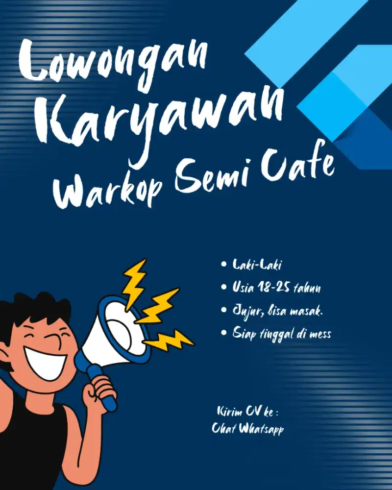 Loker warkop semi cafe
