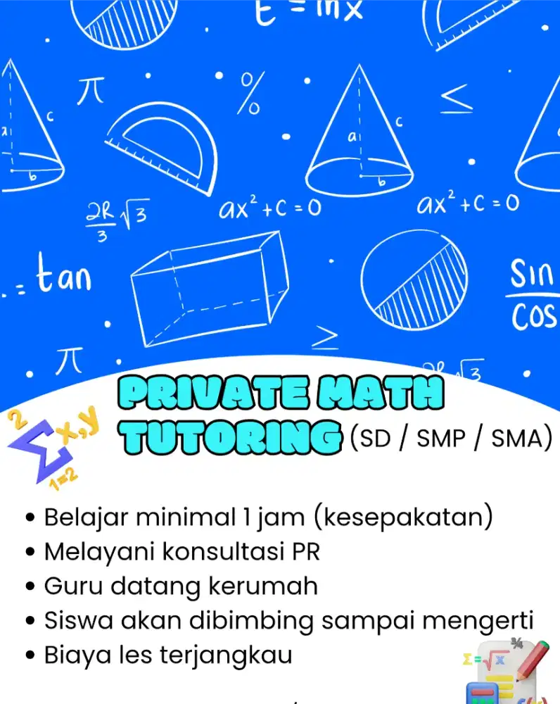 Private Math Tutoring