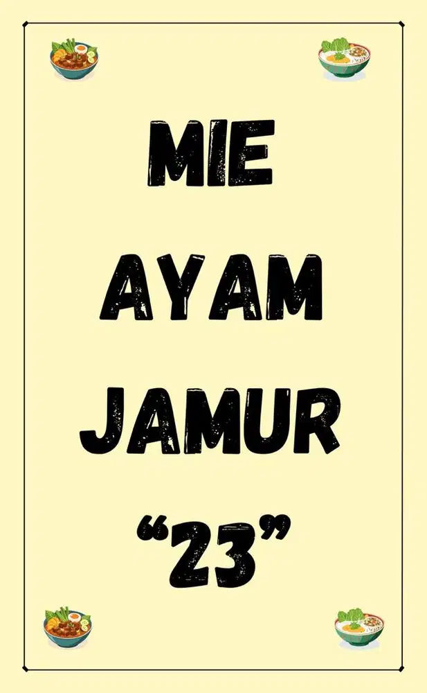 Lowongan Kerja Juru Masak Mie Ayam