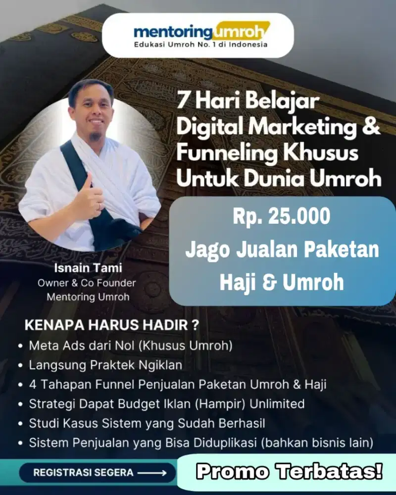 Rekrutmen Agen Mentoring Haji dan Umroh