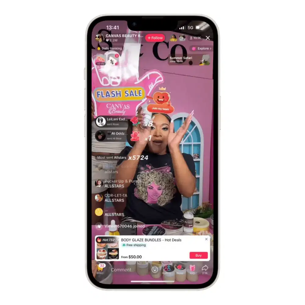 Admin Live Shopee dan Tiktok