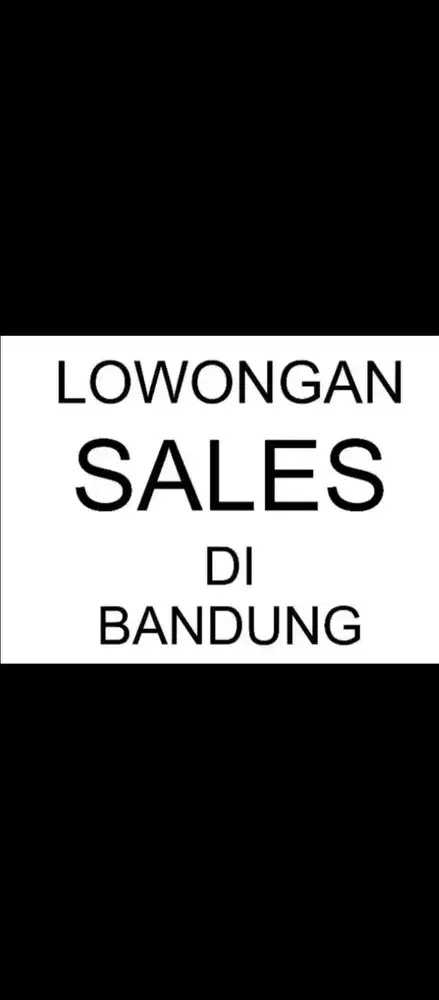 Sales Marketing Bahan Kimia Umum untuk sektor industri