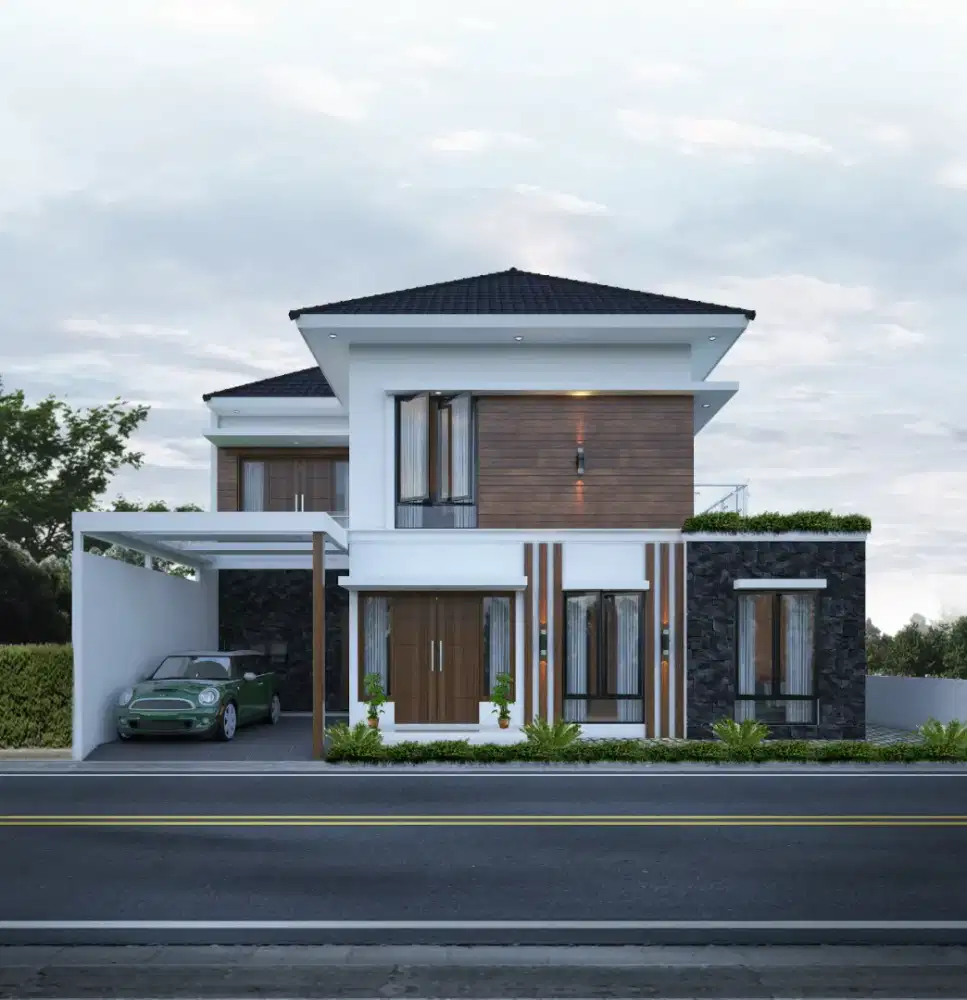 JASA ARSITEK & INTERIOR Desain Rumah Bangun Gambar Renovasi PBG IMB