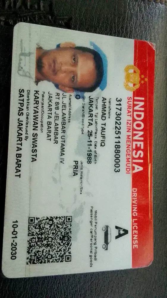 Cari kerjaan supir pribadi