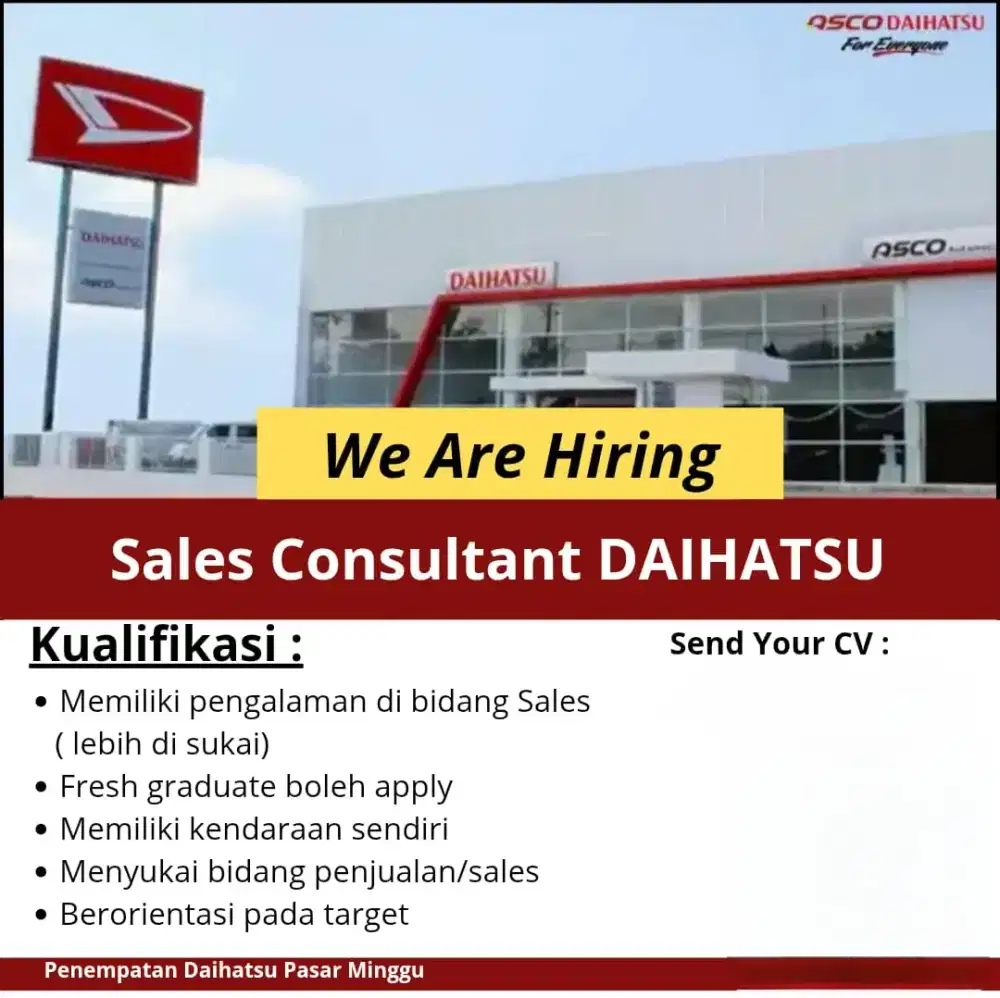 Freelance Mobil Daihatsu