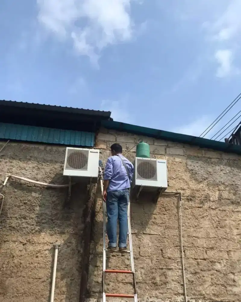 Jasa pasang AC, seeviskulkas, mesin cuci, pompa air, dll