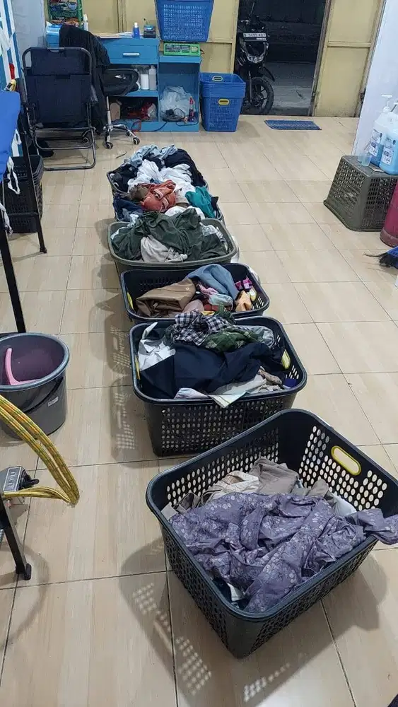 Bagian setrika laundry