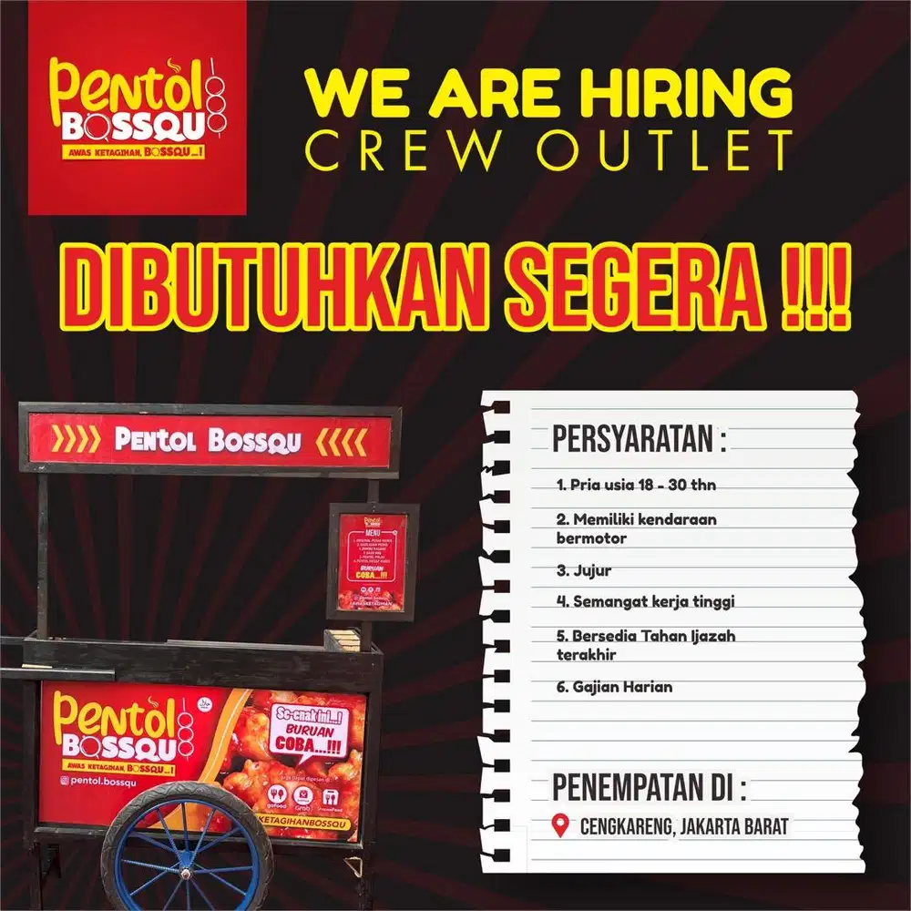 JAGA STAND PENTOL