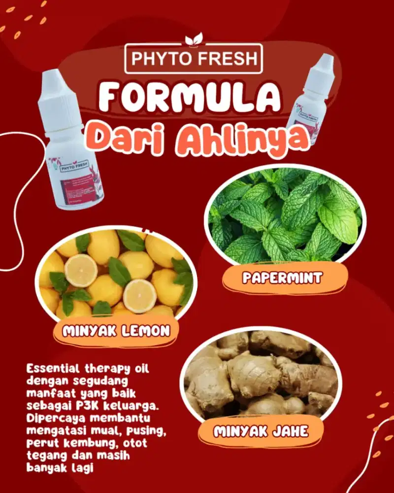 RESELLER - Theraphy Oil kesehatan