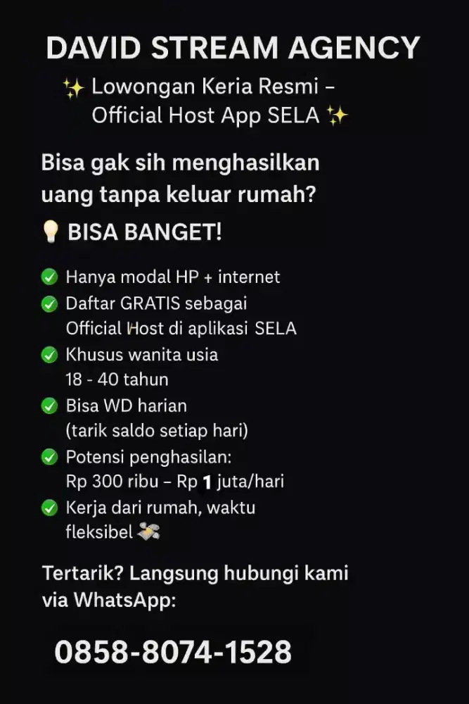 Host live apk khusus wanita