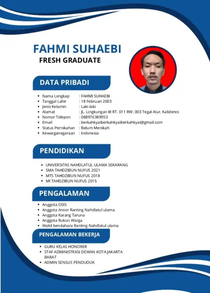 Mencari lowongan pekerjaan