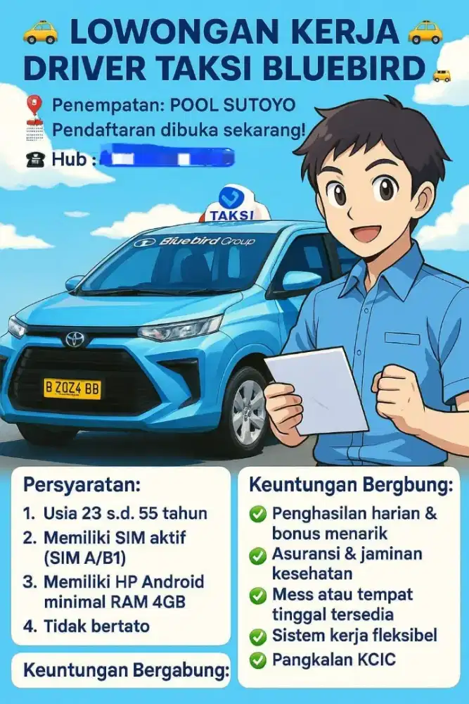 Driver Blue Bird