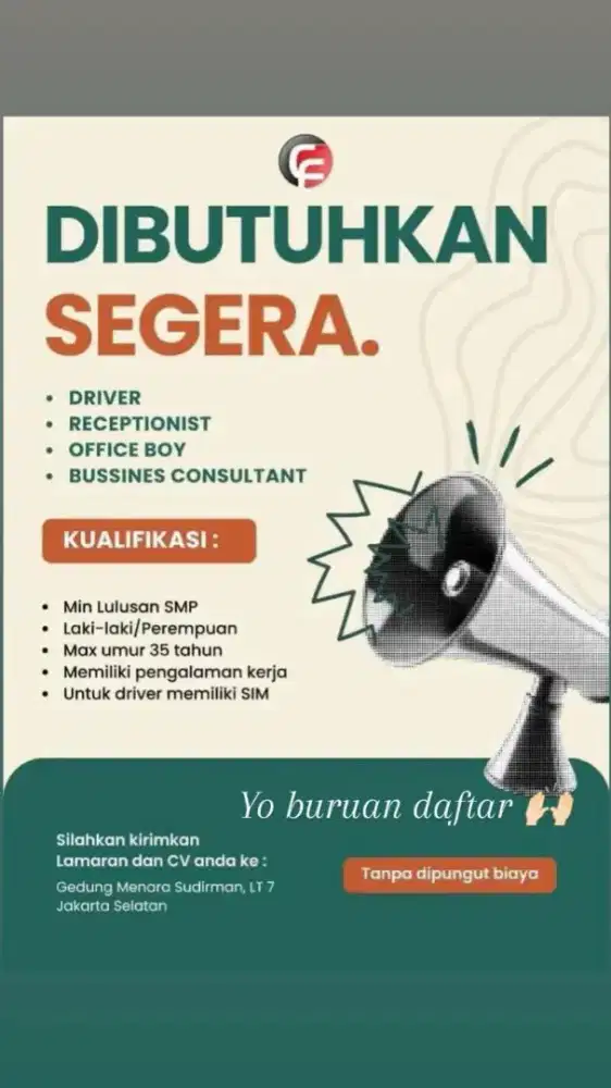 Lowongan pekerjaan