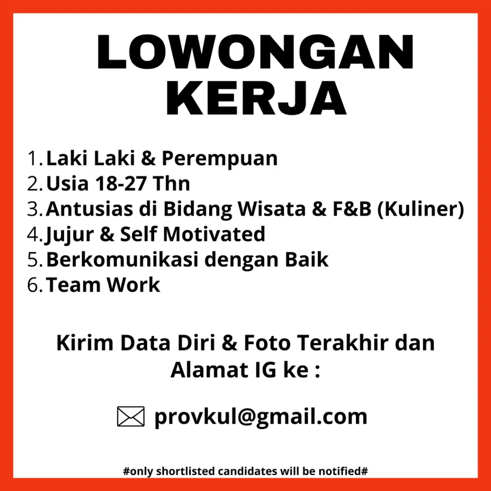 Dibutuhkan beberapa staf untuk ditempatkan di Majalengka