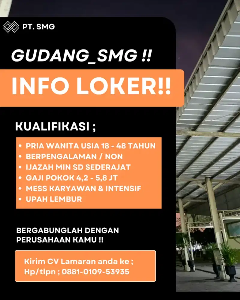 SEDANG MEREKRUT TENAGA KERJA