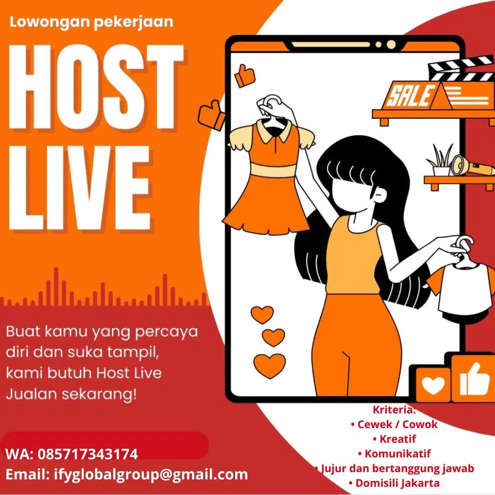 Host live market place