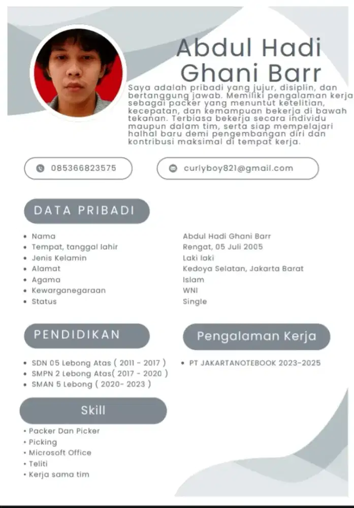 Info loker kerja apa aja