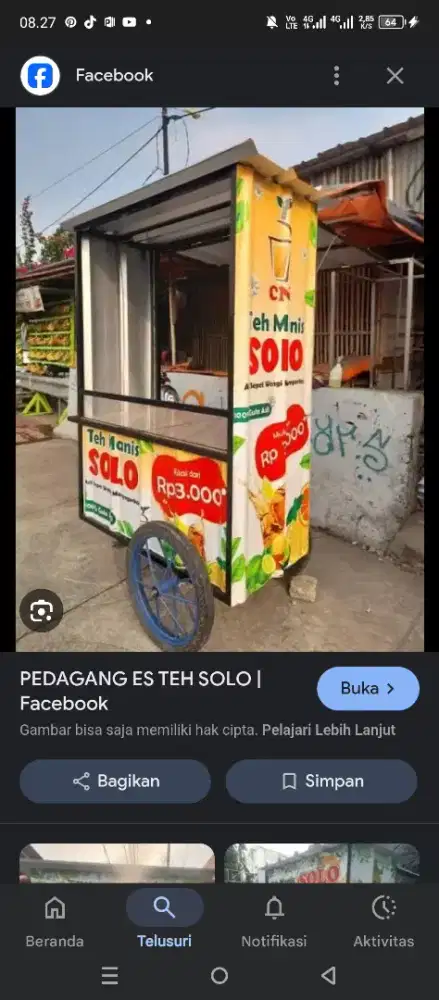 Karyawan Stand Booth Es Teh Solo
