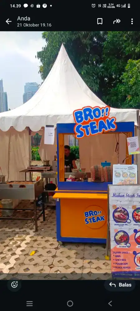 DIBUTUHKAN KARYAWAN PRIA ATAU WANITA UNTUK BAZAR MAKANAN DAN MINUMAN