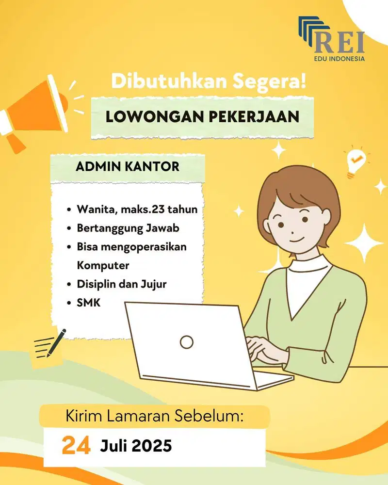 Admin kantor (urgent)
