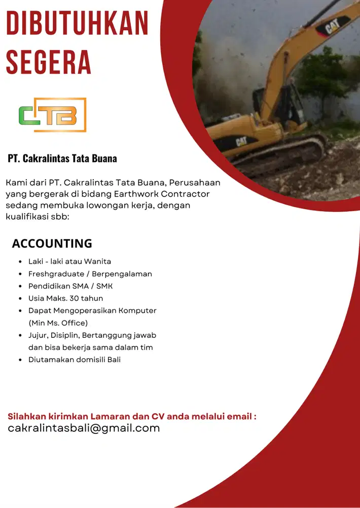 Lowongan Accounting
