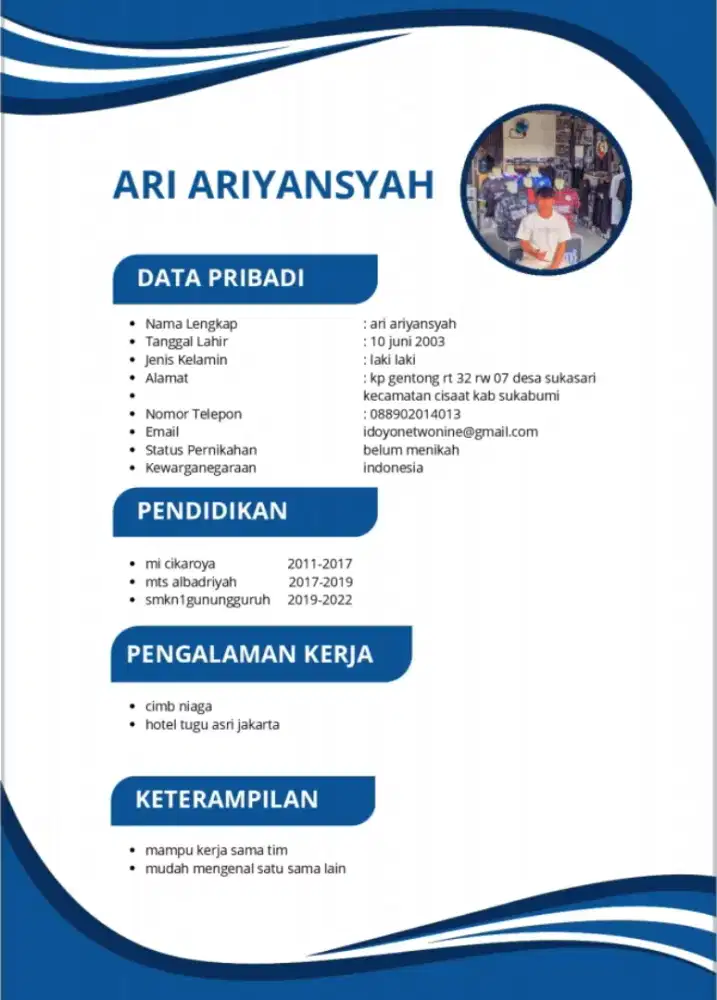 Mencari lowongan kerja