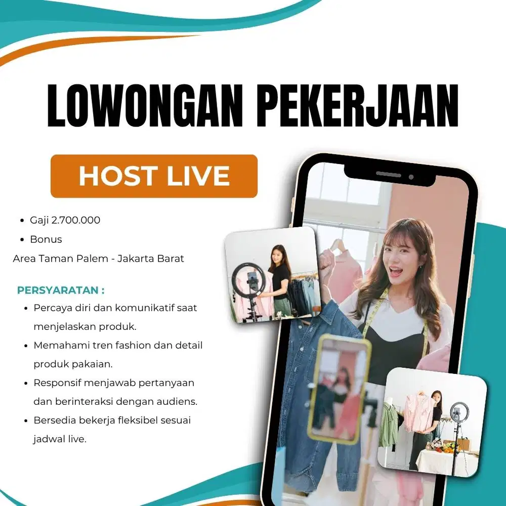 Lowongan kerja Host