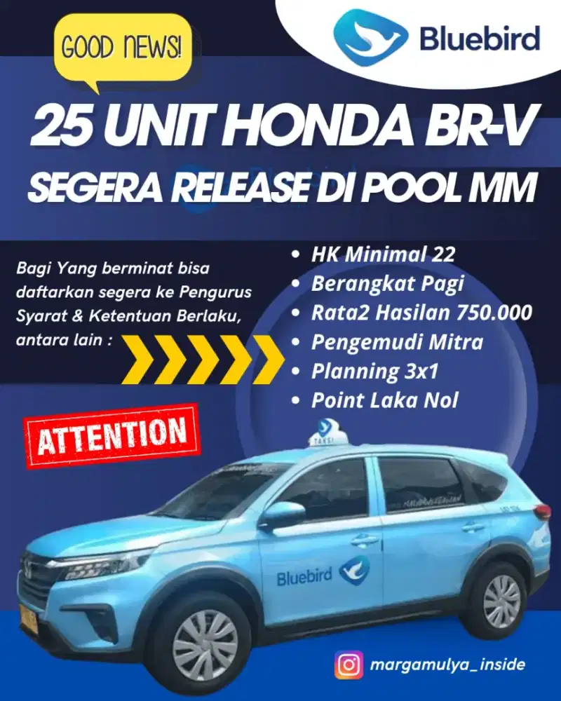 LOWONGAN DRIVER TAKSI ONLINE