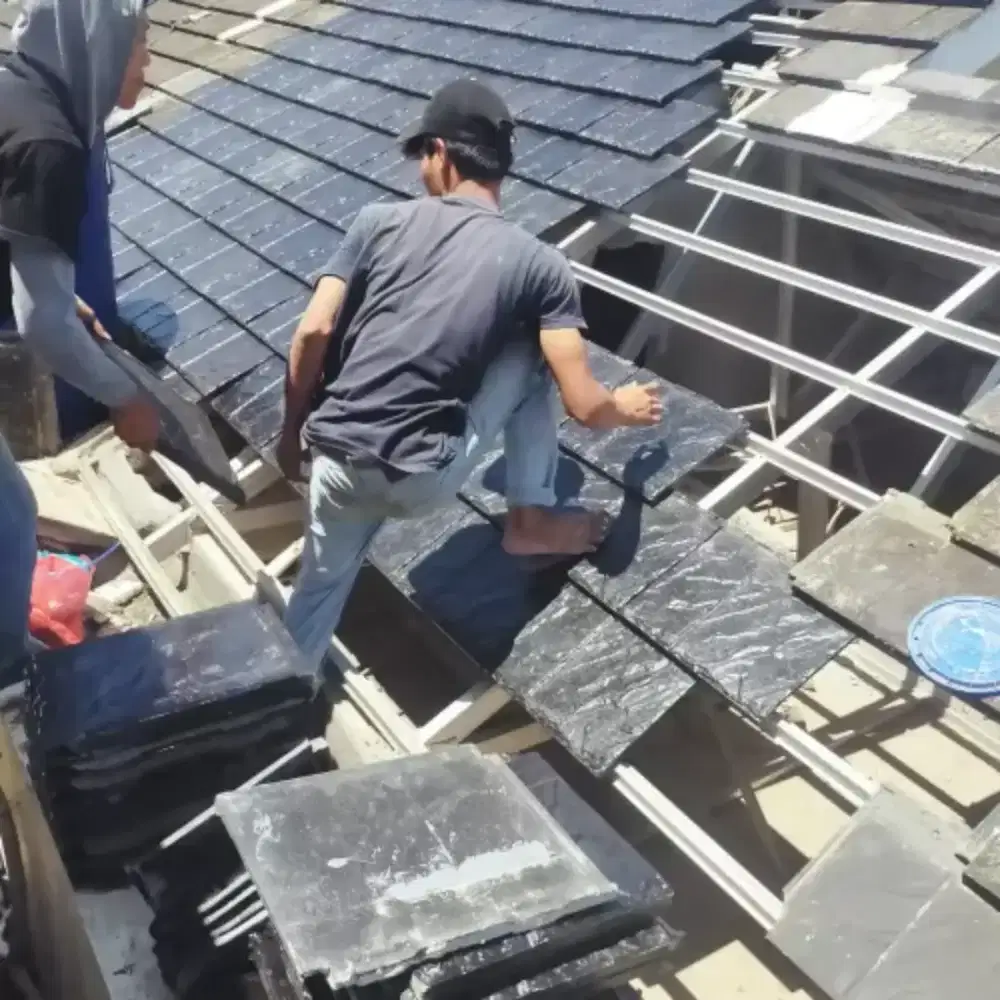 TUKANG PERBAIKAN ATAP BOCOR DINDING DAK REMBES TALANG AIR CAT RENOVASI