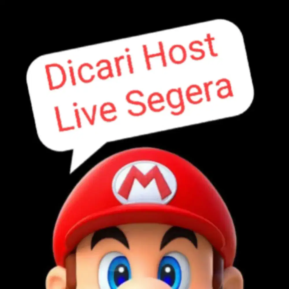 Dicari Host live wanita segera...