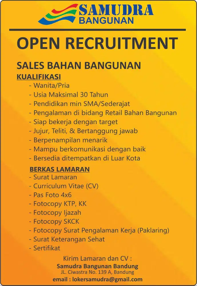 SPG / SPB Supermarket Bahan Bangunan