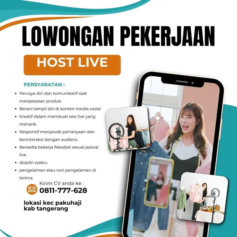 host live online shop