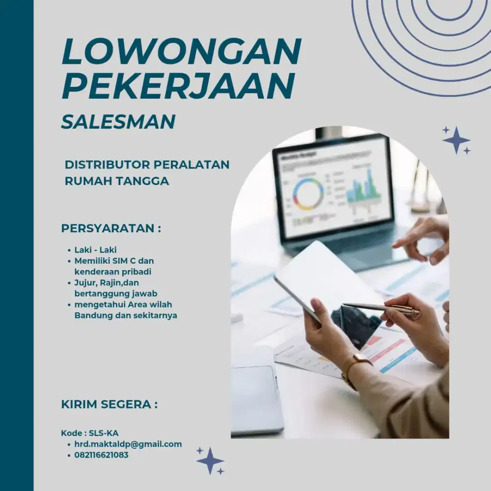 Lowongan kerja salesman