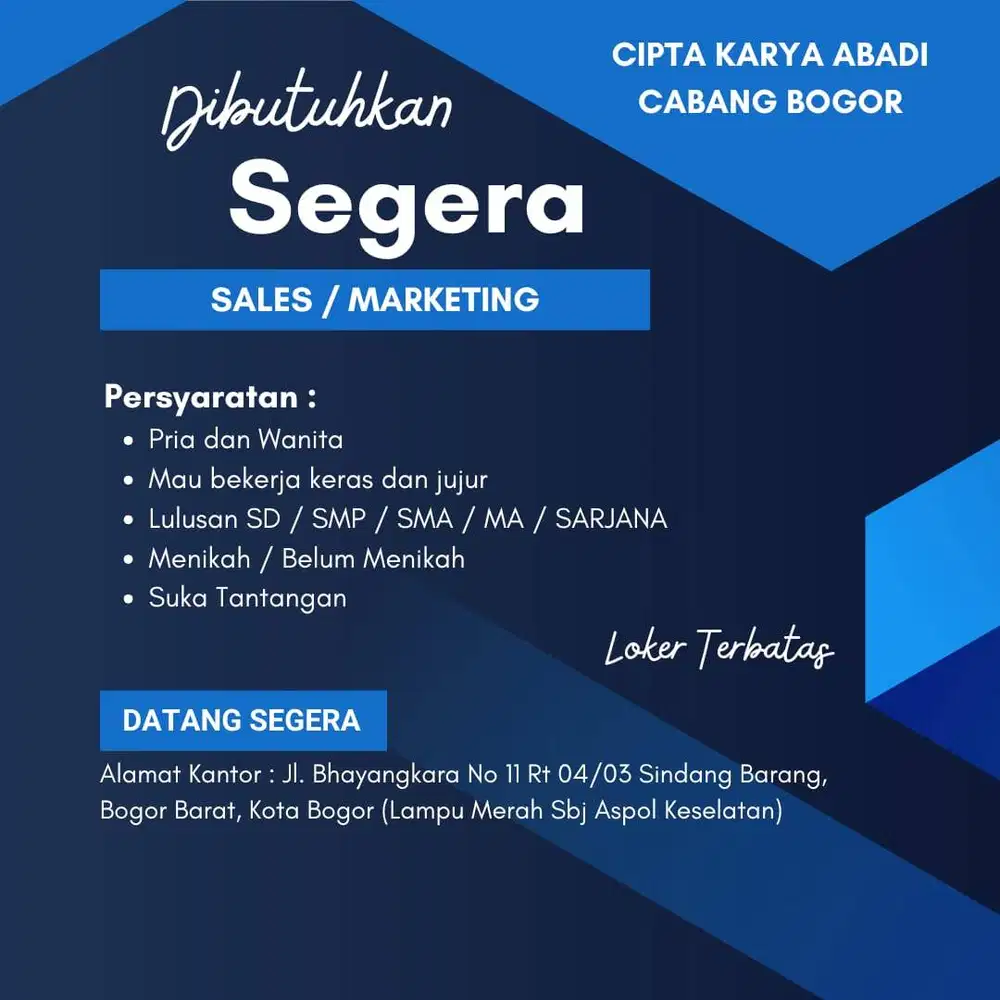 loker kota bogor