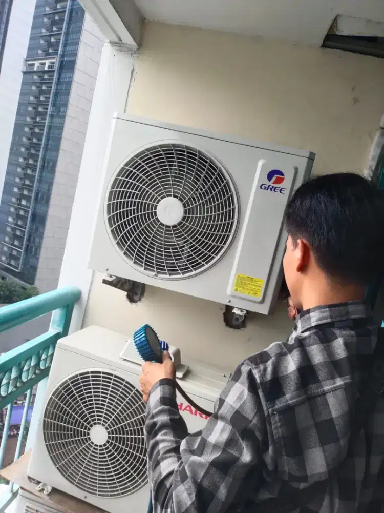 Jasa servis AC dan kulkas mesin cuci