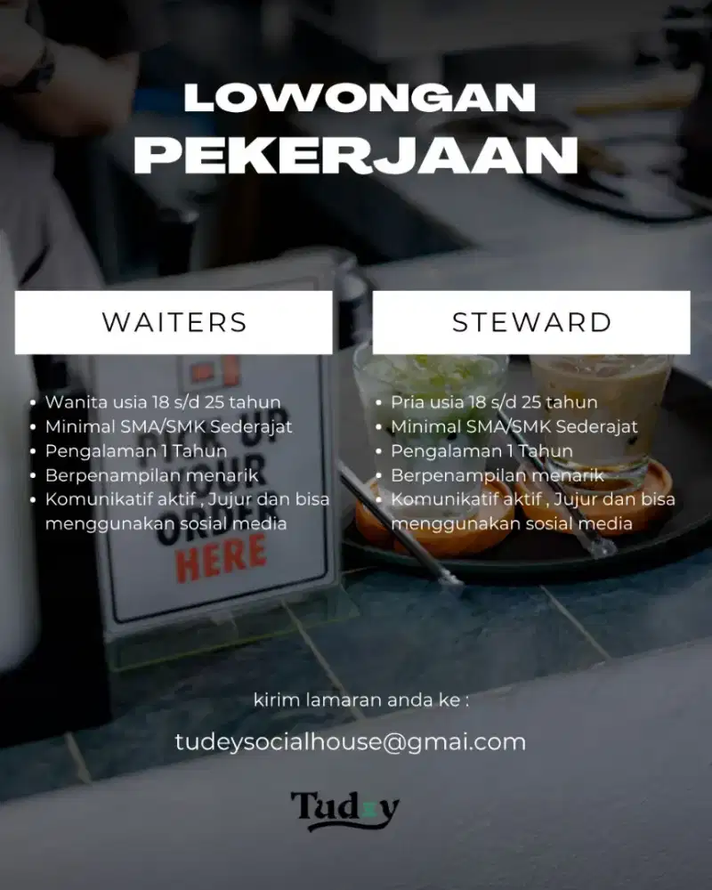 Dibutuhkan partimer Server dan Steward